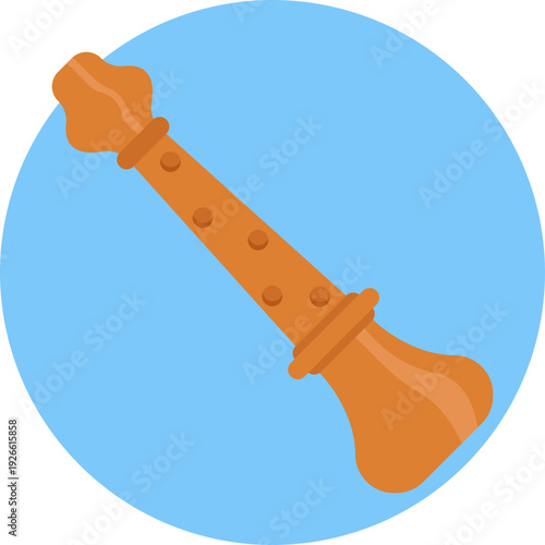 A folk wind instrument from Spain, the dulzaina produces a bright, powerful sound and is often used in outdoor cultural events.