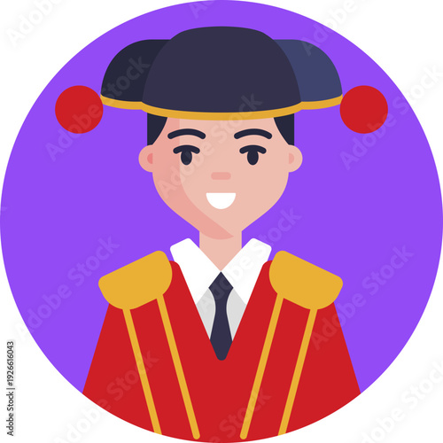 A traditional Spanish bullfighter, representing the historic art of bullfighting and Spain’s cultural heritage.