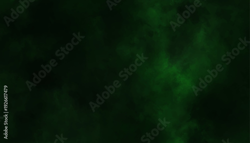 Emerald Green Abstract Smoke Texture Background