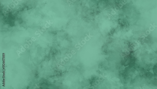 Abstract Green Textured Grunge Background