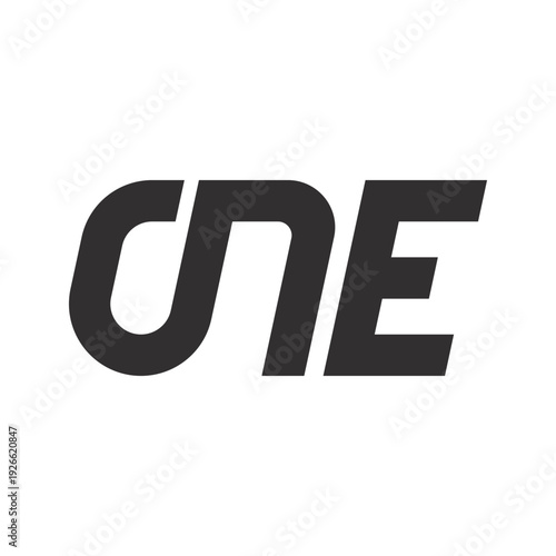 One Letter Modern Logo