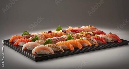 Traditional sushi collectio...