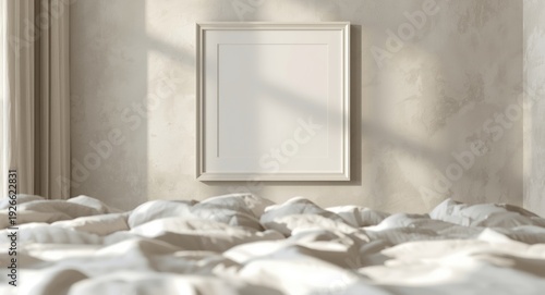 Elegant bedroom design with...
