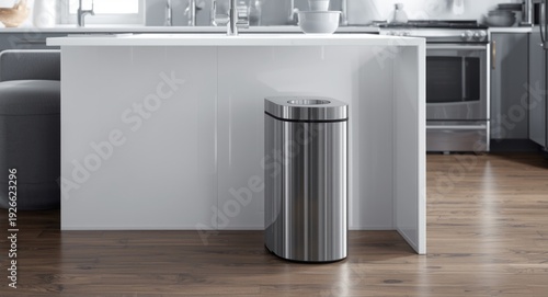Modern kitchen interior fea...