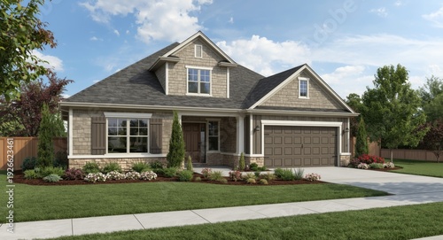 Residential market house ex...