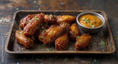 Coriander infused barbecue ...