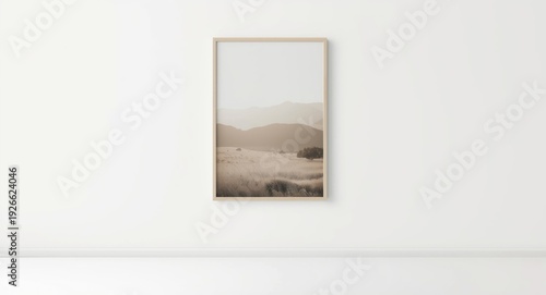 Minimal modern home mockup ...