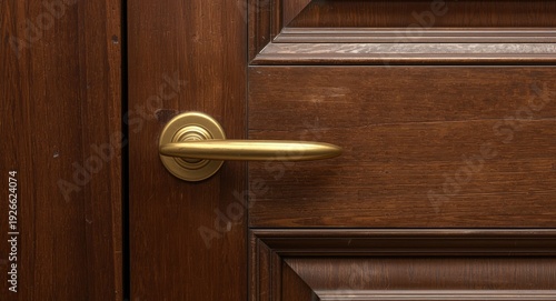 Section of aged wooden door...