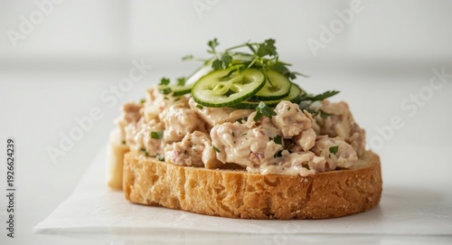 Delightful ciabatta sandwic...