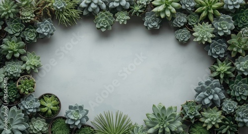 Succulent plant collection ...