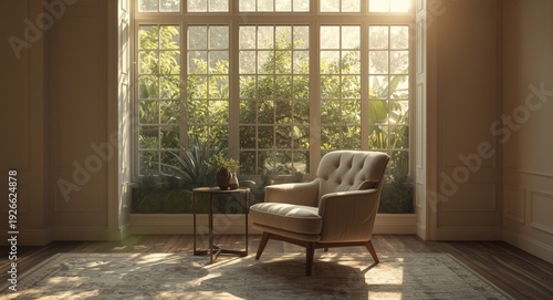 Relaxed home interior with ...