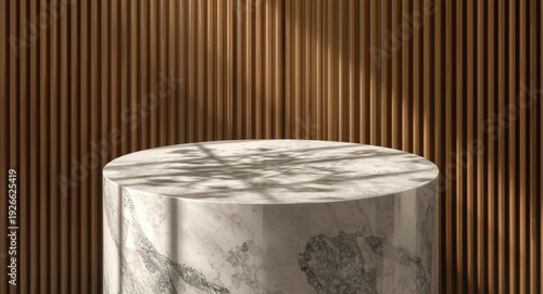 Marble pedestal radiant in ...