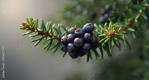 Mature juniper berries cont...