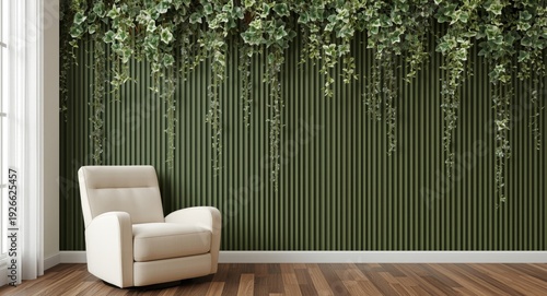Modern living space showcas...