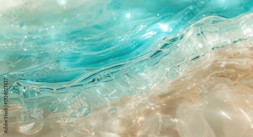 Turquoise abstract backdrop...