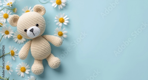 Baby theme blue background ...