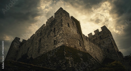 Old defensive fortress with...
