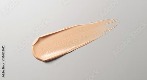 Swatch of skin toned liquid...