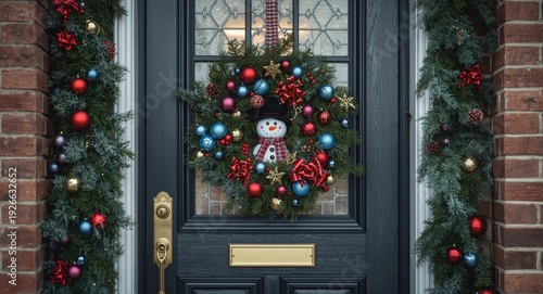Winter celebration door ado...