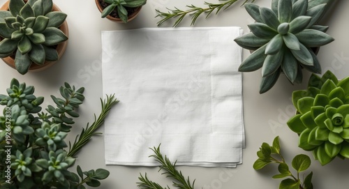 Simple minimalist flat lay ...