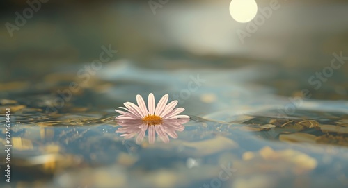 A minimal summer nature sce...