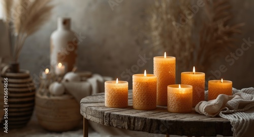 Interior styling with natur...