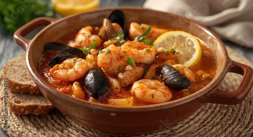 Protein rich seafood and nu...