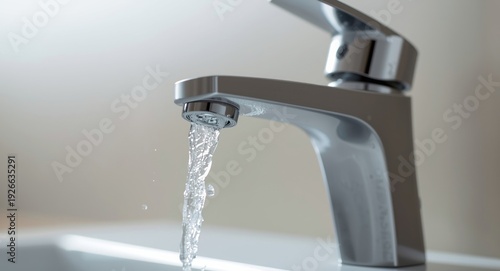 Detailed faucet image with ...
