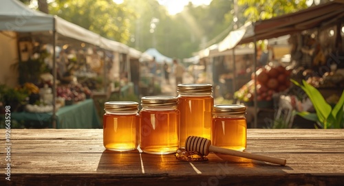 Raw honey in assorted sizes...