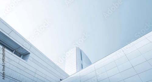 White architectural design ...