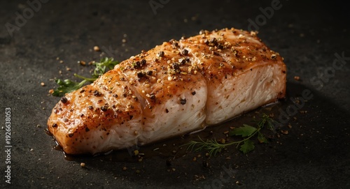 Atlantic wolffish steak rub...