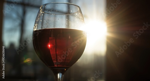 Sunlight creating bright re...