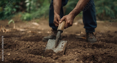 Soil breaking manual tool f...