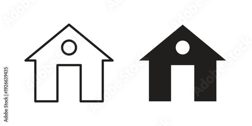 House icon collection with multiple styles. EPS10