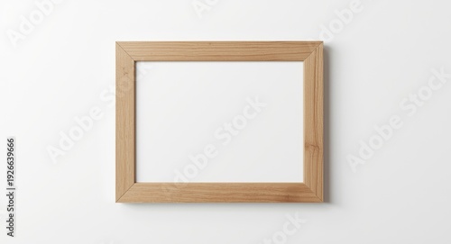 Conceptual wooden frame hol...