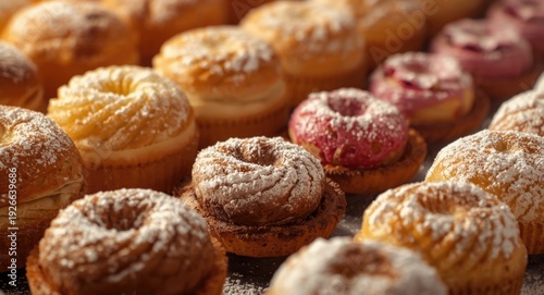 Fresh assortment of vivid b...