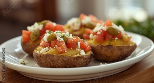 Tasty Greek baked potatoes ...