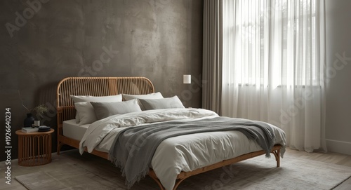 Scandinavian style bedroom ...