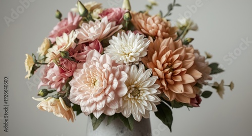 Stylish fake flower arrange...