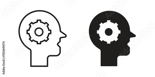 Wallpaper Mural Knowledge icon collection with multiple styles. EPS10 Torontodigital.ca