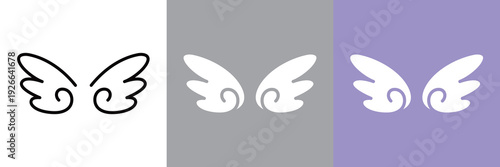 天使の羽アイコン