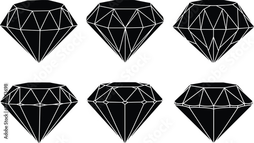 Business Handshake and Recruitment Icons for Partner Selection, Candidate Vetting, Customer Rating Stars, Team Collaboration, and Successful Corporate Agreement Symbols.