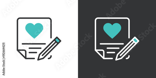 ラブレターのアイコン