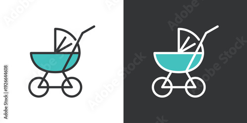 ベビーカーアイコン