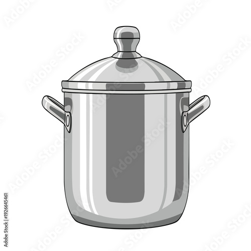 Stainless Steel Cooking Pot for Kitchen and Food Preparation