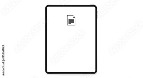 A black and white smartphone icon.