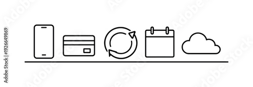 Digital subscription business model and recurring revenue strategy supporting predictable income streams and scalable online services for modern