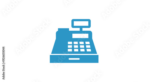 Cash Register Payment Terminal Machine.