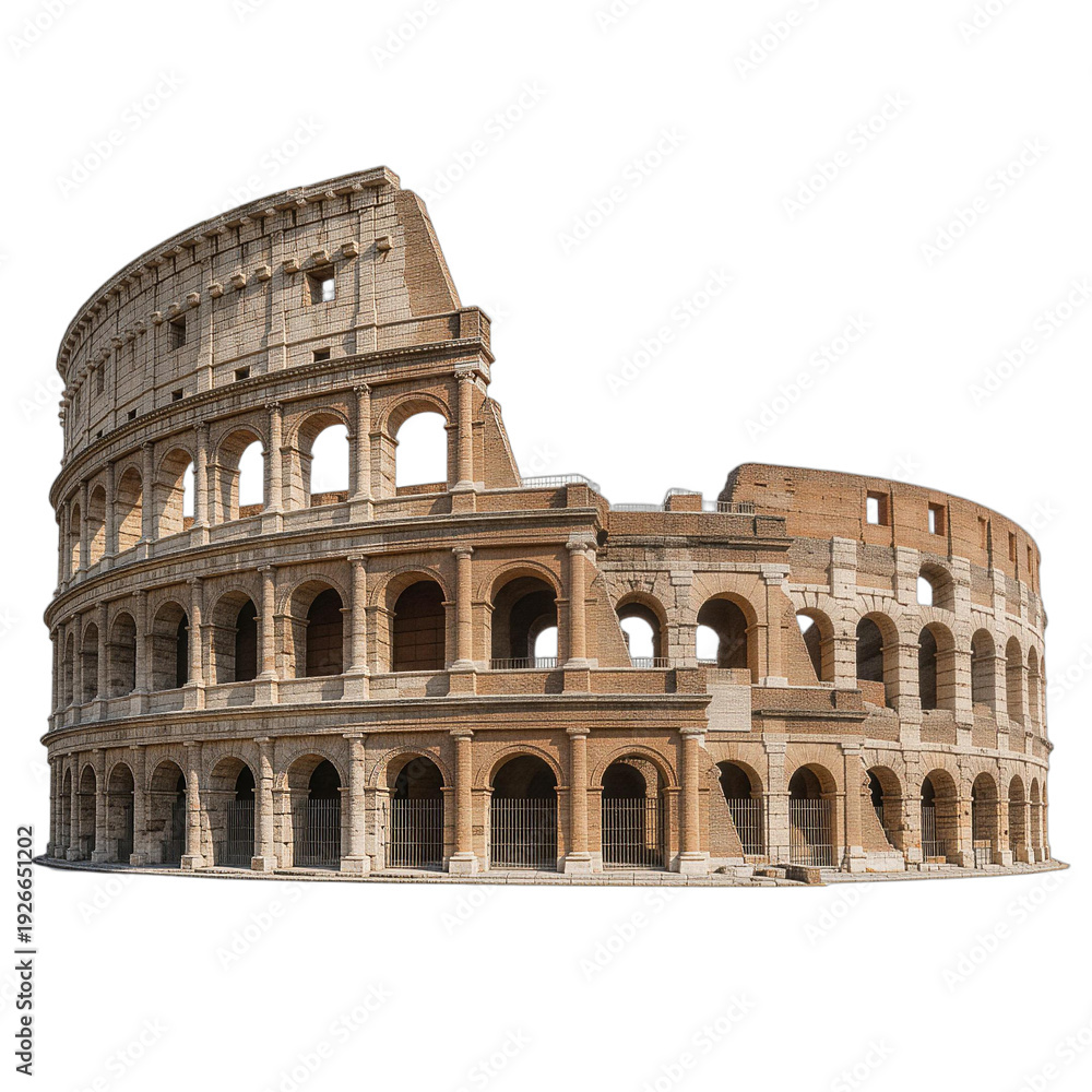 Fototapeta premium Colosseum in Rome, Ancient Roman Architecture