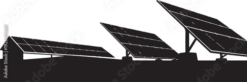 Solar panels on a rooftop renewable energy sustainability